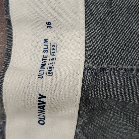 Old Navy shorts polka dot gray white 36 waist stretch - Picture 6 of 13